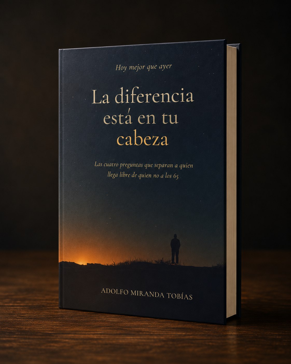 Portada — La diferencia está en tu cabeza, Adolfo Miranda Tobías